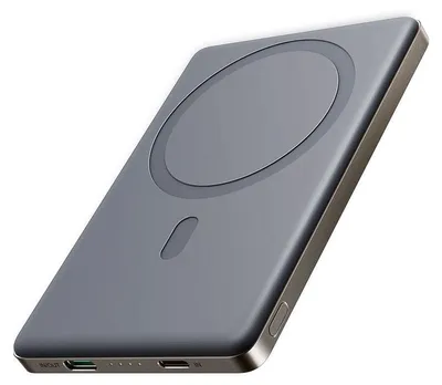 Produktbild von SiGN Magnetisk Trådlös Powerbank 5000mAh 20W Ultratunn