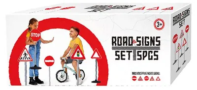 Produktbild von Verkehrszeichen Set XL Spielzeug pädagogisch Verkehrsregeln lernen