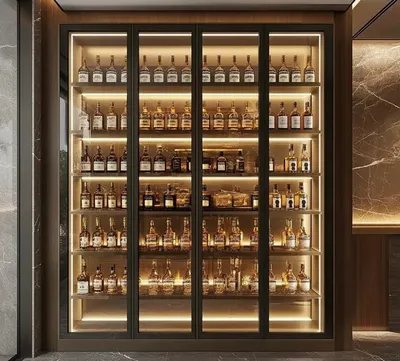 Immagine prodotto di Armadio per il vino Cantina per il vino Portabottiglie Archivio per il vino Frigorifero per il vino