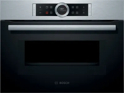 Produktbild von Serie 8 CMG633BS1 Kompaktbackofen mit Mikrowelle