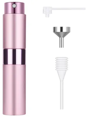 Produktbild von Mini Parfümzerstäuber 8ml Nachfüllbar Reise Sprühflasche Pink Leicht Tragbar Robust
