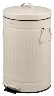 Image de Poubelle vintage de 12 litres avec seau intérieur amovible