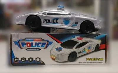 Obrázek produktu pro Sportovní policejní auto se zvuky a světelnými světly - (K134211)