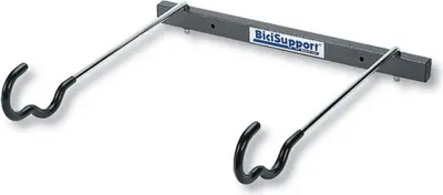 Image de Bicisupport Bs078 Support mural pour vélos Argent Argent One Size