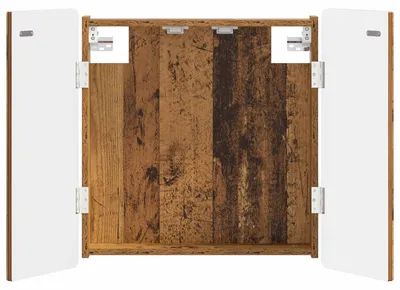 Produktbild von Dartboard Schrank ZWOLLE Altholz 52,5 x 10,5 x 57,5 cm