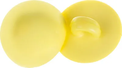 Immagine prodotto di Bottone - set di 6 - diametro 10 mm - Giallo