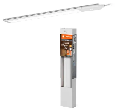 Productafbeelding van Ledvance LED Unterbauleuchte Cabinet Slim Weiß 30cm 6W 250lm warmweiß 3000K Bewegungssensor