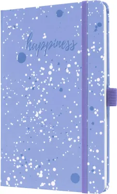 Produktbild von SIGEL JN339 Notizbuch Jolie - Violet Happiness - liniert - ca. A5 - violett - Hardcover - 174 S. -