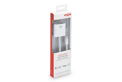 Produktbild von Ednet DisplayPort Adapterkabel, mini DP - DVI (24+5) St/Bu, 0.15m, DP 1.1a kompatibel, CE, gold, we, 0,15 m, Mini DisplayPort, DVI-I, Männlich, Weiblich, Gold