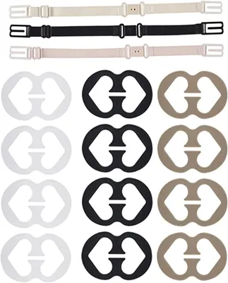 Produktbild von BH-Träger-Clips, BH-Verlängerungen, BH-Trägerhalter, Racerback – Träger verbergen – Dekolleté-Kontrolle