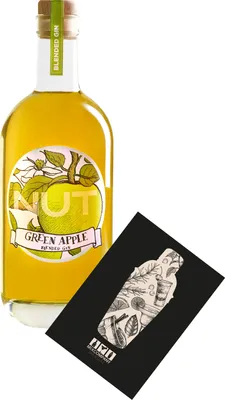 Produktbild von NUT Blended Gin Green Apple 0,7L (40% Vol) Grüner Apfel Gin NUT Distillery- [Enthält Sulfite]