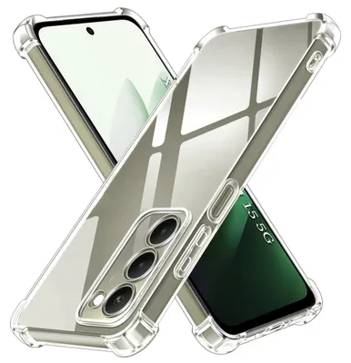 Obrázok produktu pre Techsuit - Shockproof Clear Silicone puzdro pre Xiaomi Redmi 15 4G / Redmi 15 5G – priehľadné