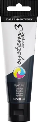 Produktbild von Daler Rowney System3 Acrylfarbe Payne's Grey 59 ml 1 Stck