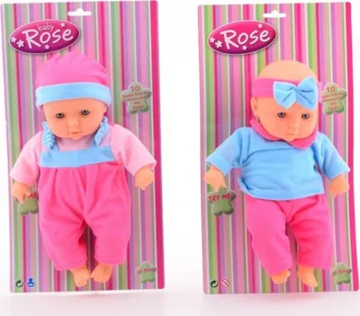 Obrázok produktu pre Detská bábika Baby Rose so zvukmi, 30 cm.