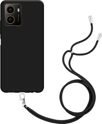 Image de Cazy Coque avec Cordon compatible avec HMD Pulse+ Coque avec Cordon - Coque Flexible - Noir