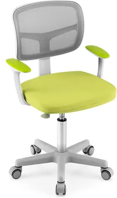 Obrázek produktu pro 360° otočná dětská židle s nastavitelnou výškou v zelené barvě