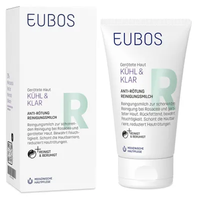 Immagine prodotto di EUBOS COOL & CLEAR Latte detergente anti-rossore, 150 ml MIL