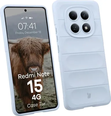 Produktbild von Robuste Handyhülle für Xiaomi Redmi Note 15 4G, Bizon Case Tur, Hellblau