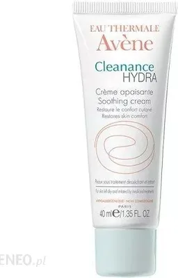 Zdjęcie produktu dla Avene Cleanance HYDRA, Krem oczyszczający, Kobiety, Nawilżający, Odżywiający, Tubka, AVENE THERMAL SPRING WATER (AVENE AQUA). CARTHAMUS TINCTORIUS (SAFFLOWER) SEED OIL (CARTHAMUS..., 40 ml