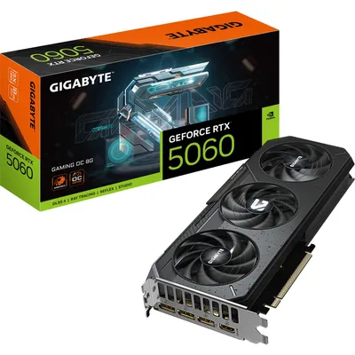 Produktbild von Gigabyte GeForce RTX 5060 GAMING OC 8GB Grafikkarte