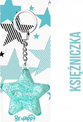 Obrázek produktu pro Přívěsek na klíče „Hvězdička“ – Princezna – Be-Happy Gifts