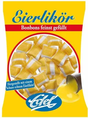 Produktbild von Edel Eierlikör Bonbons mit köstlicher feiner Eierlikörfüllung 120g