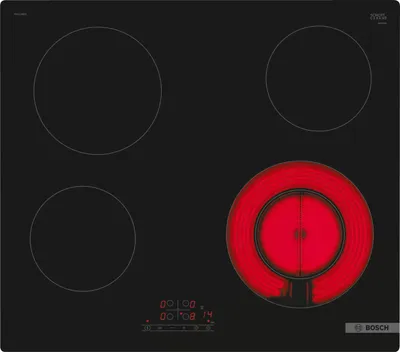 Immagine prodotto di Bosch Serie 4 PKF611BB2E Piano Cottura Da Incasso 60 cm Vetroceramica 4 Fornelli Nero