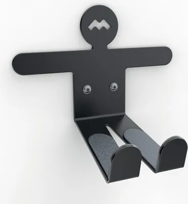 Immagine prodotto di Meliconi My Bike Supporto Fisso da Bicicletta a Parete per Pedale Universale Nero