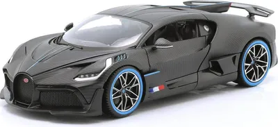 Zdjęcie produktu dla Bburago Model 1:18 Bugatti Divo Carbon Series model jubileuszowy 18-11101