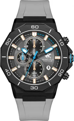 Produktbild von Herrenuhr BEVERLY HILLS BP3784X.066 grau Fashion.