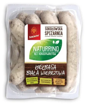 Zdjęcie produktu dla Kiełbasa biała wieprzowa Natturino 520 g