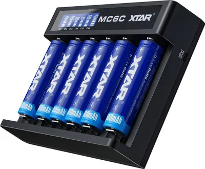 Immagine prodotto di Battery charger Li-ion XTAR MC6C