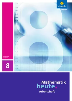 Produktbild von Mathematik heute 8. Arbeitsheft. Thüringen