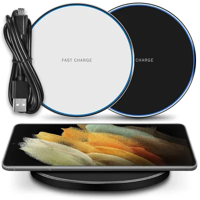 Produktbild von Wireless Ladestation für Samsung Galaxy S21 Ultra Kabellos Ladematte Ladegerät