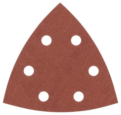 Produktbild von Schleifblatt-Set für Deltaschleifer, 93 mm, 240, 6 Löcher, 25er-Pack