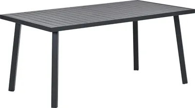 Productafbeelding van Terni aluminium tuintafel - 160x90 cm - carbon black