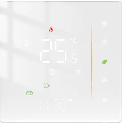 Obrázok produktu pre Tuya ZigBee Digitálny displej Inteligentný regulátor teploty Multifunkčný termostat pre vodné/elektrické podlahové vykurovanie Vodný/plynový kotol Kompatibilný s Alexa a Assistant