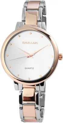 Produktbild von Excellanc Damenuhr mit Metallarmband
