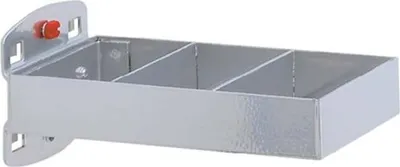 Zdjęcie produktu dla Uchwyt kombinowany L150xW55mm do paneli perforowanych 2-częściowy RASTERPLAN