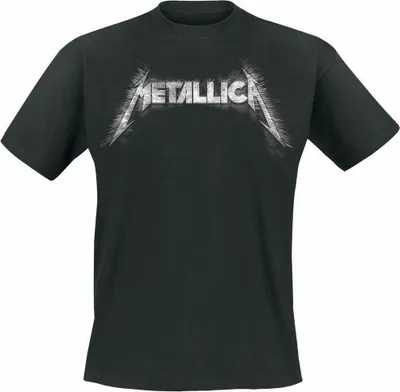 Image de Metallica - T-shirt "Spiked" pour homme/femme unie RO889 (S) (Noir)