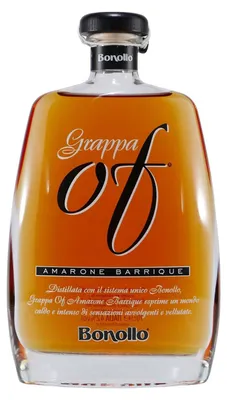 Image de Bonollo Grappa OF Amarone Barrique Le plaisir d'une grappa exclusive 700ml