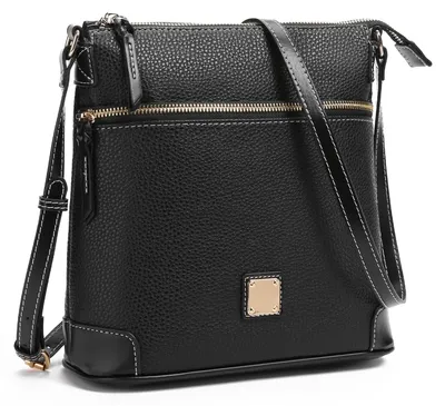 Image de Sac bandoulière tendance pour femmes, avec plusieurs compartiments zippés