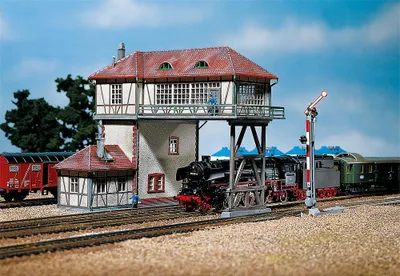Produktbild von Faller H0 120125 Reiterstellwerk Brückenstellwerk  Bausatz 1:87