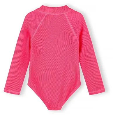 Minoti Badeanzug Rosa für Mädchen, Rückansicht