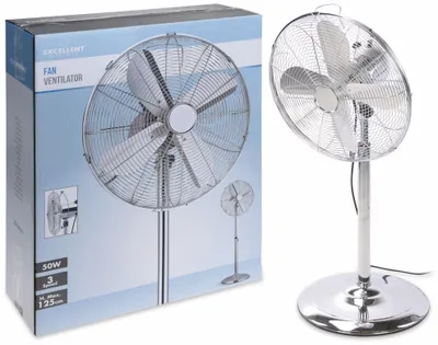 Image de Ventilateur sur pied, Ø 40 cm, argenté