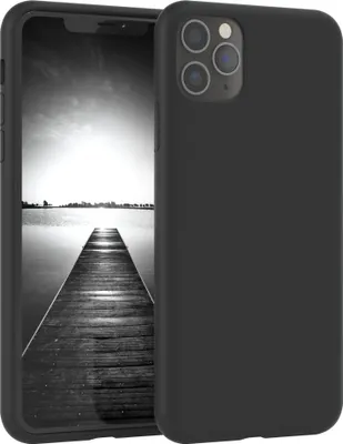 Produktbild von EAZY CASE Silikonhülle für Huawei P40 Lite Silikon Backcover Schutz in Schwarz