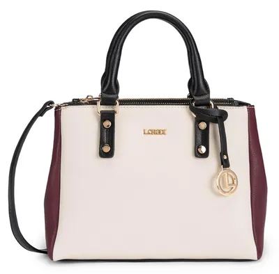 Image de L.CREDI sac à main sac à épaule bandoulière Solivette Handbag Cherry Shade beige