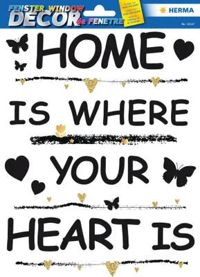 Produktbild von Herma DECOR Fensterbild Home is #
