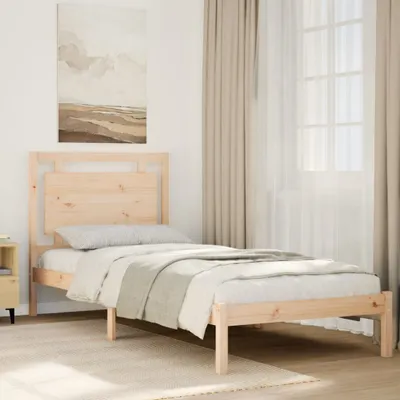 Produktbild von Maison Exclusive - Massivholzbett Extra Lang ohne Matratze 100x220 cm