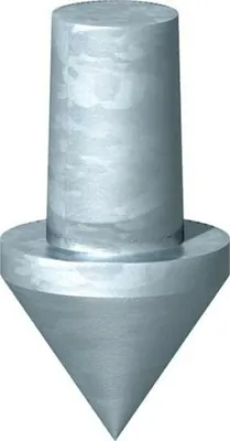 Produktbild von OBO Erderspitze 1819 25BP für 25mm Tiefenerder, tauchfeuerverzinkt, Packung mit 5 Stk.